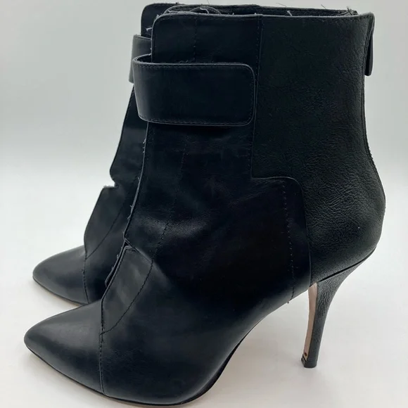 Pour La Victoire Lace Up Heeled Booties Size 8 - Picture 4 of 13